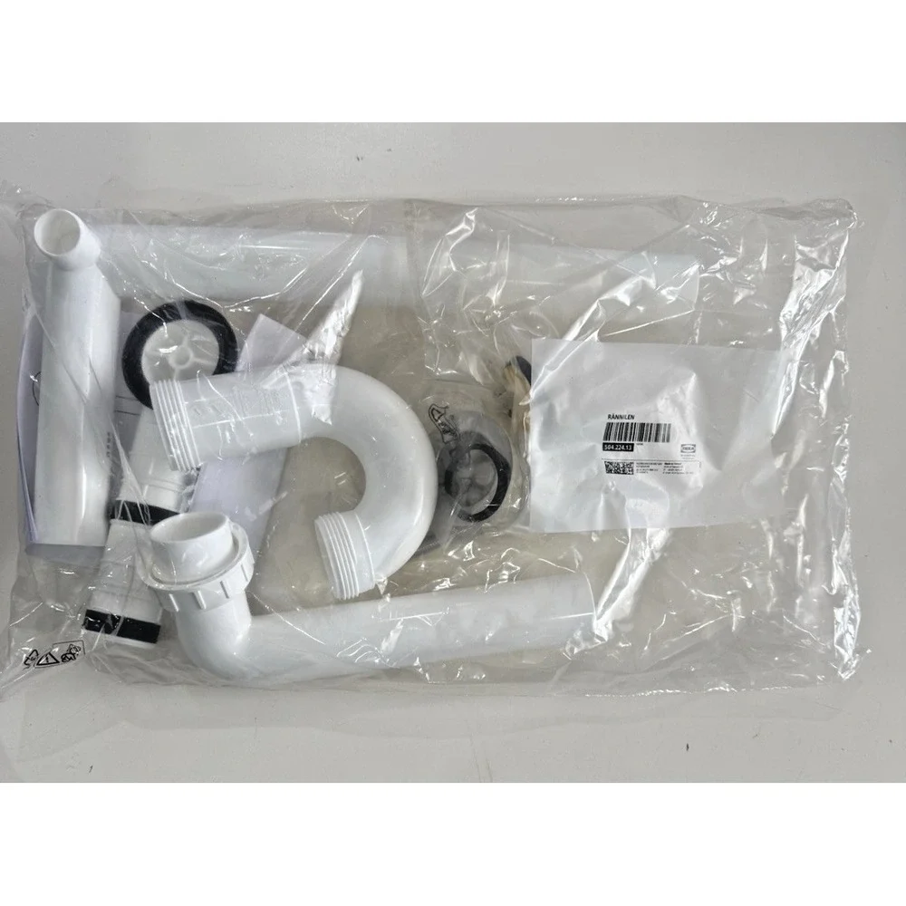Ikea Rannilen Water Trap 1 Bowl 504.224.13 New Drain Plumbing